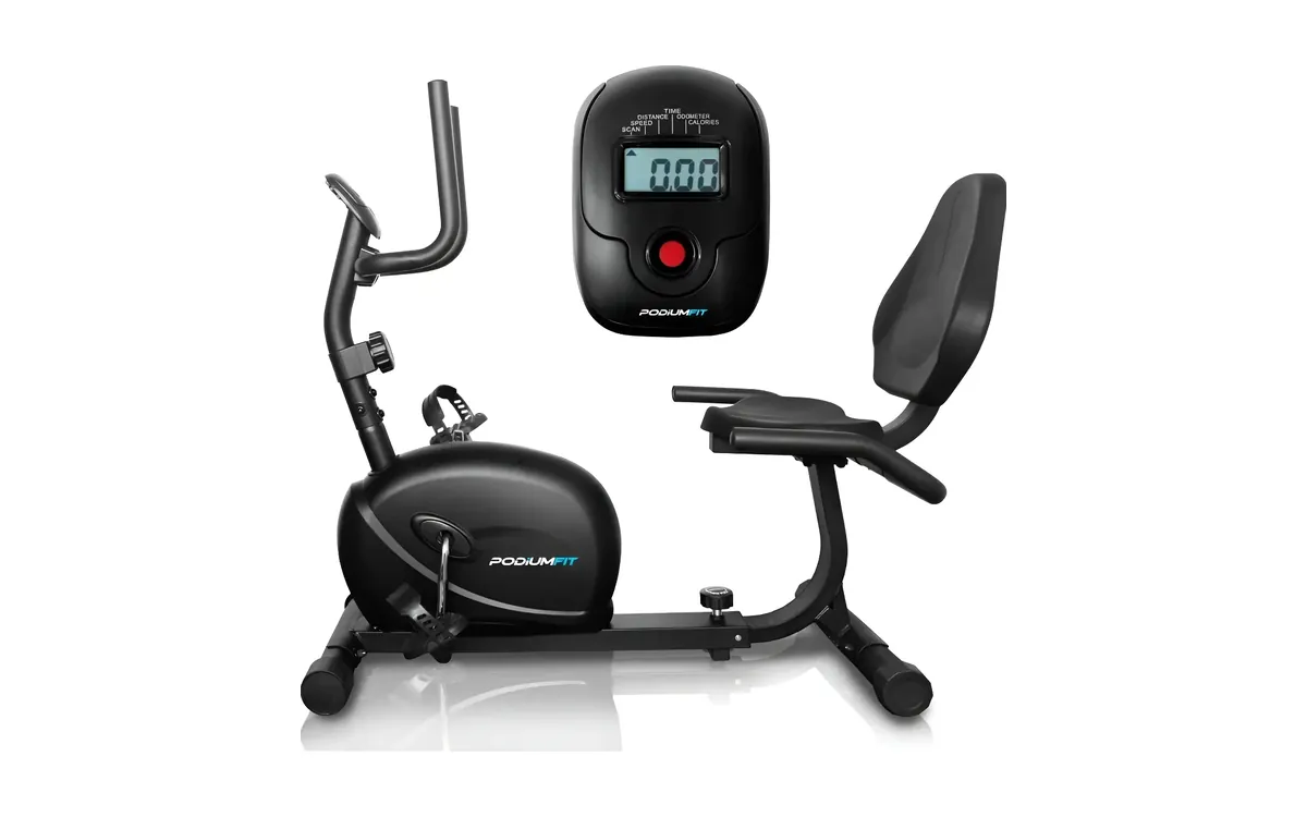 Bicicleta ergométrica horizontal PodiumFit H100